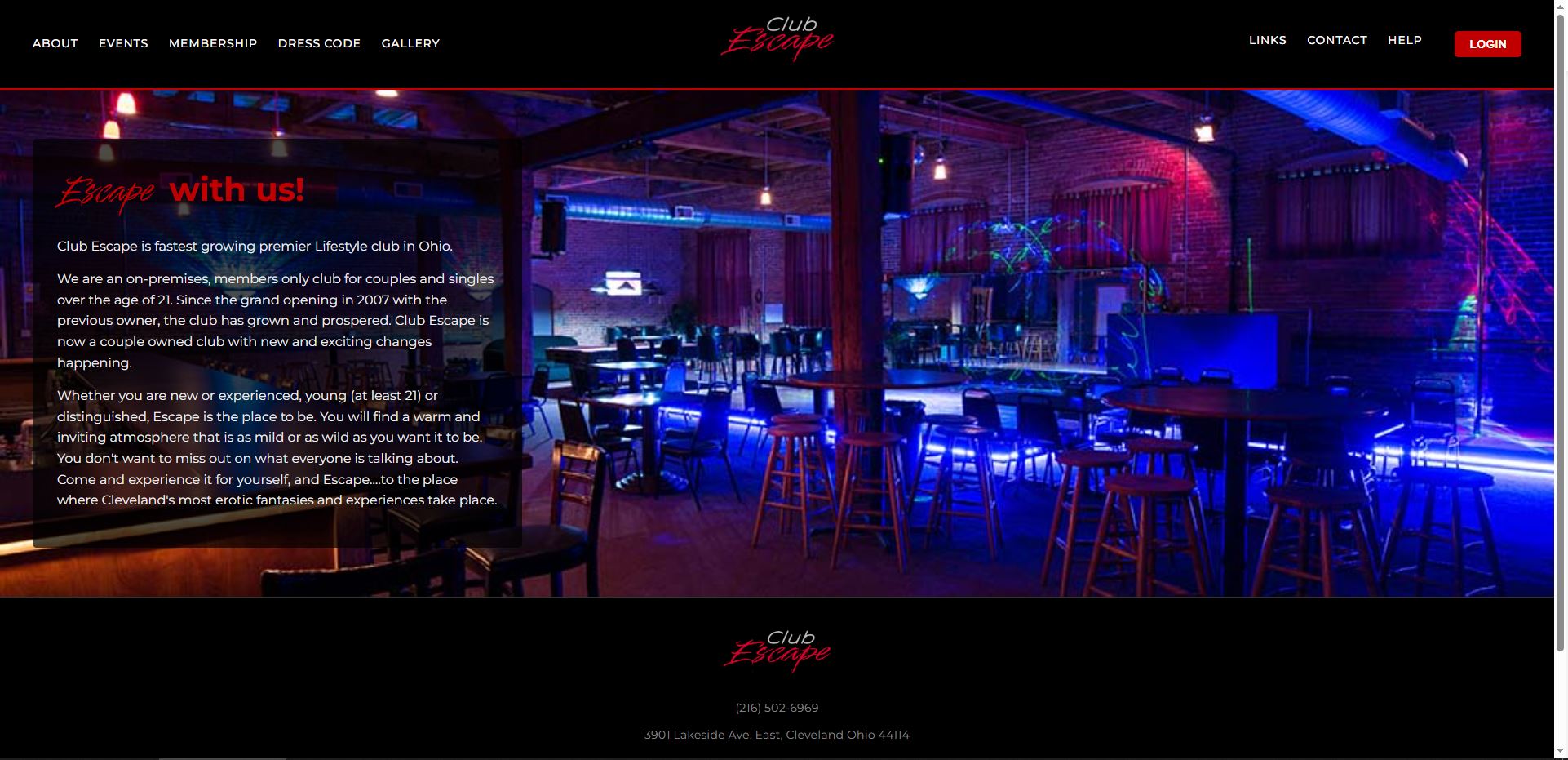 Club Escape Cleveland